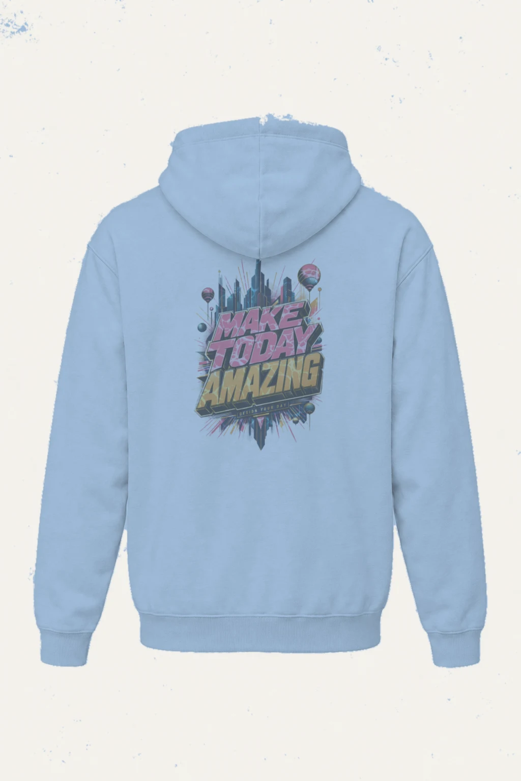 "Make Today Amazing" Heavy Blend Unisex Pullover Hoodie | Gildan 18500