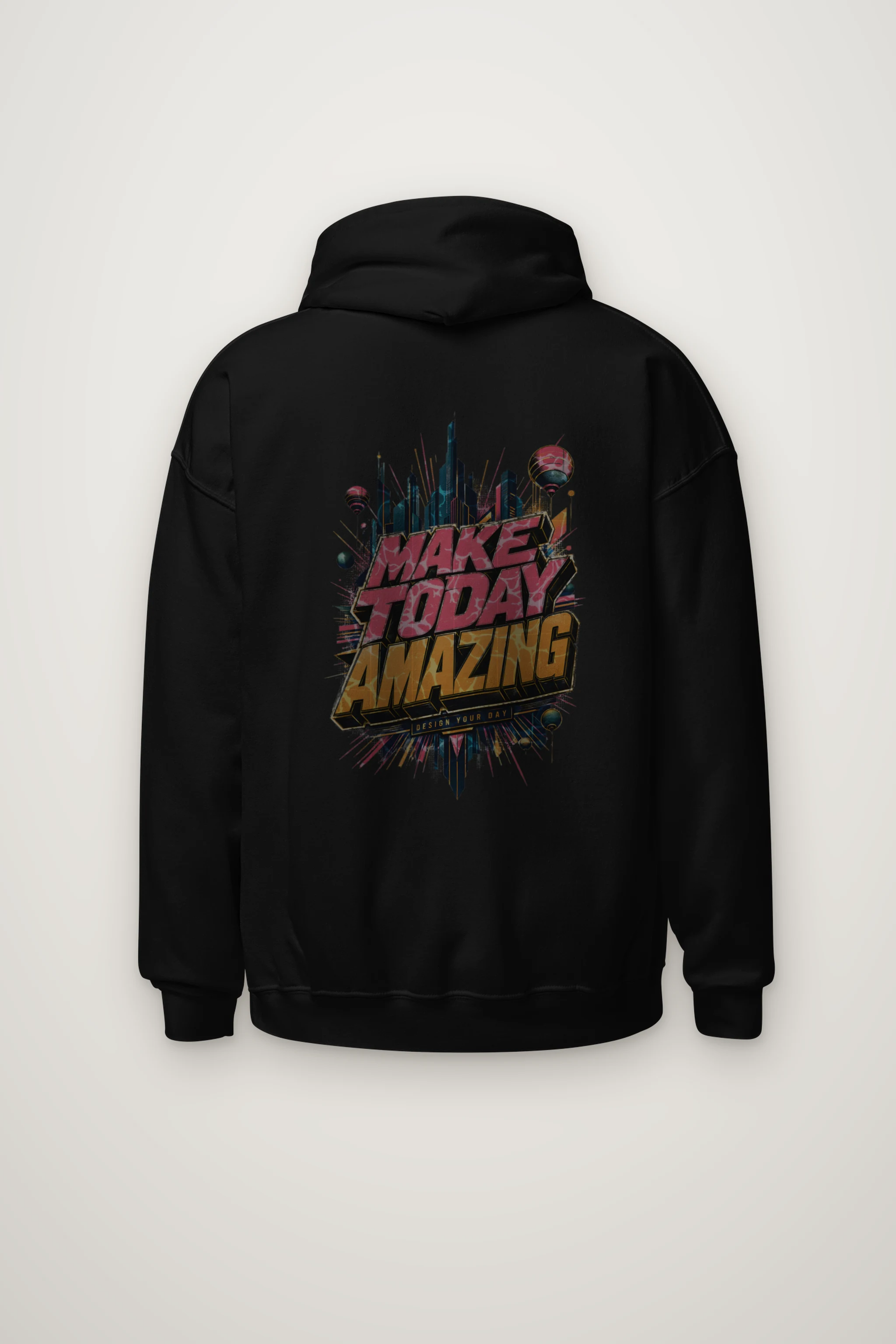 "Make Today Amazing" Heavy Blend Unisex Pullover Hoodie