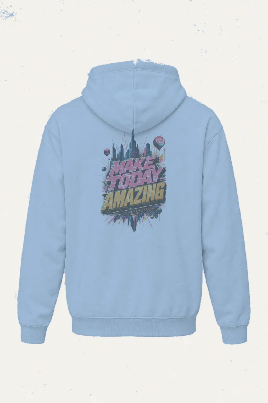 "Make Today Amazing" Heavy Blend Unisex Pullover Hoodie | Gildan 18500