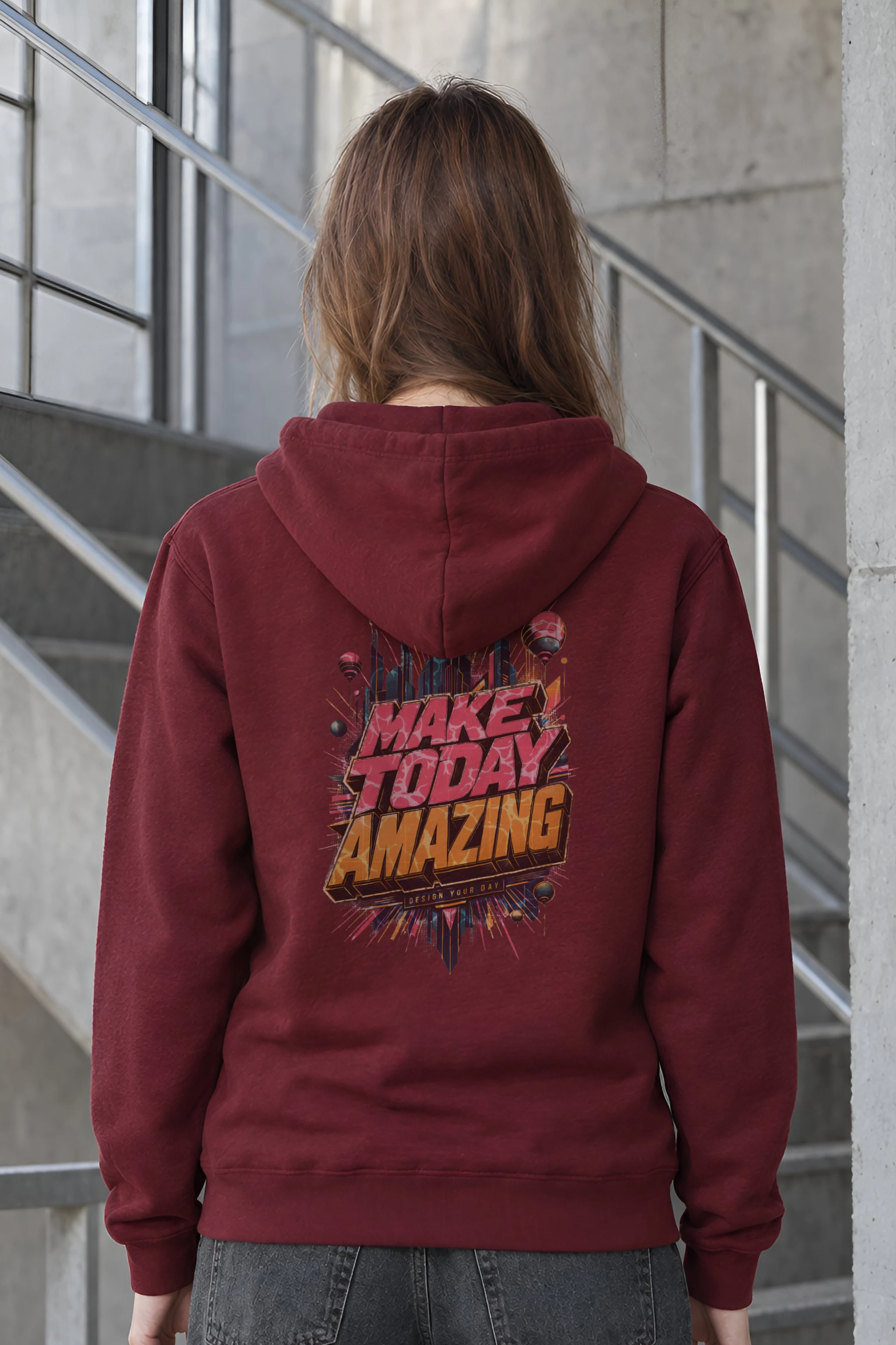 "Make Today Amazing" 1 Pullover Hoodie