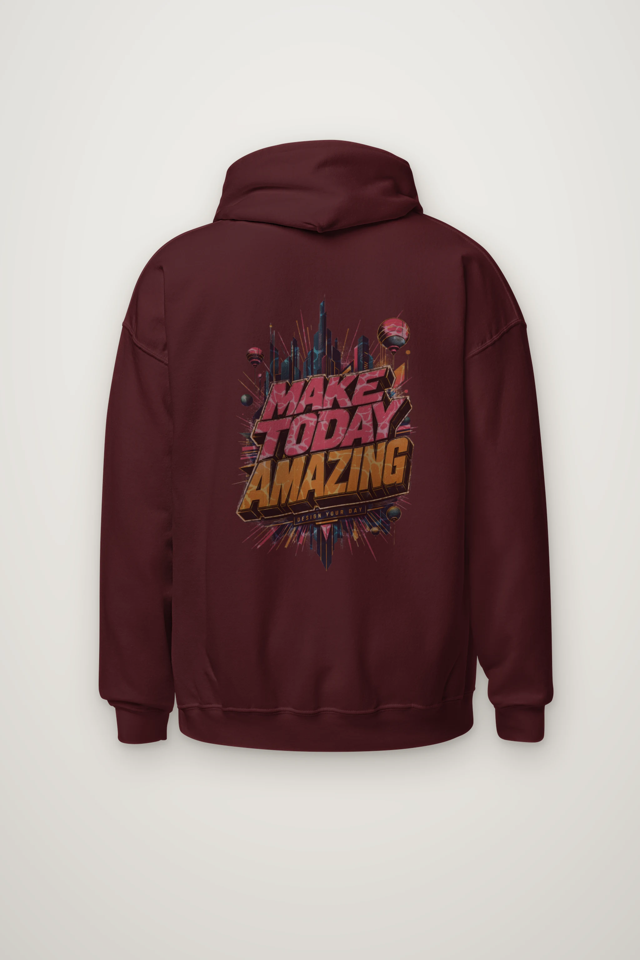 "Make Today Amazing" Heavy Blend Unisex Pullover Hoodie