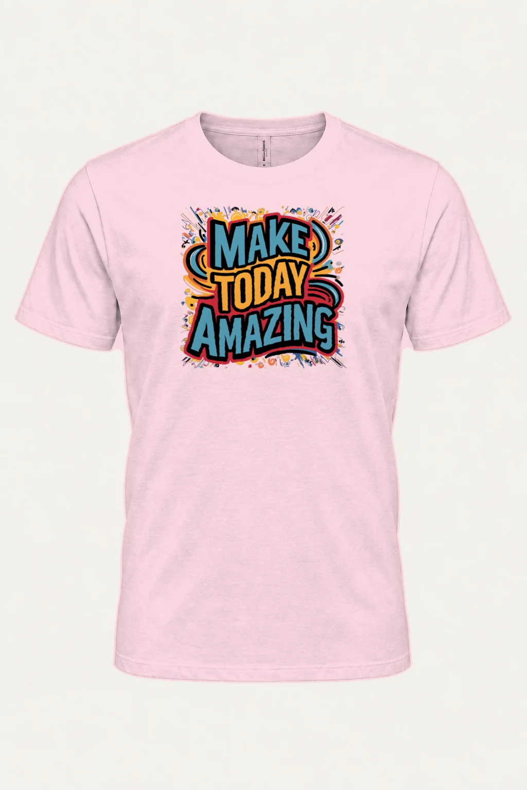 "Make Today Amazing" Heavyweight Unisex Crewneck T-shirt | Gildan 5000