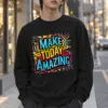 "Daily Spark" Unisex Longsleeve T-shirt | Gildan 2400