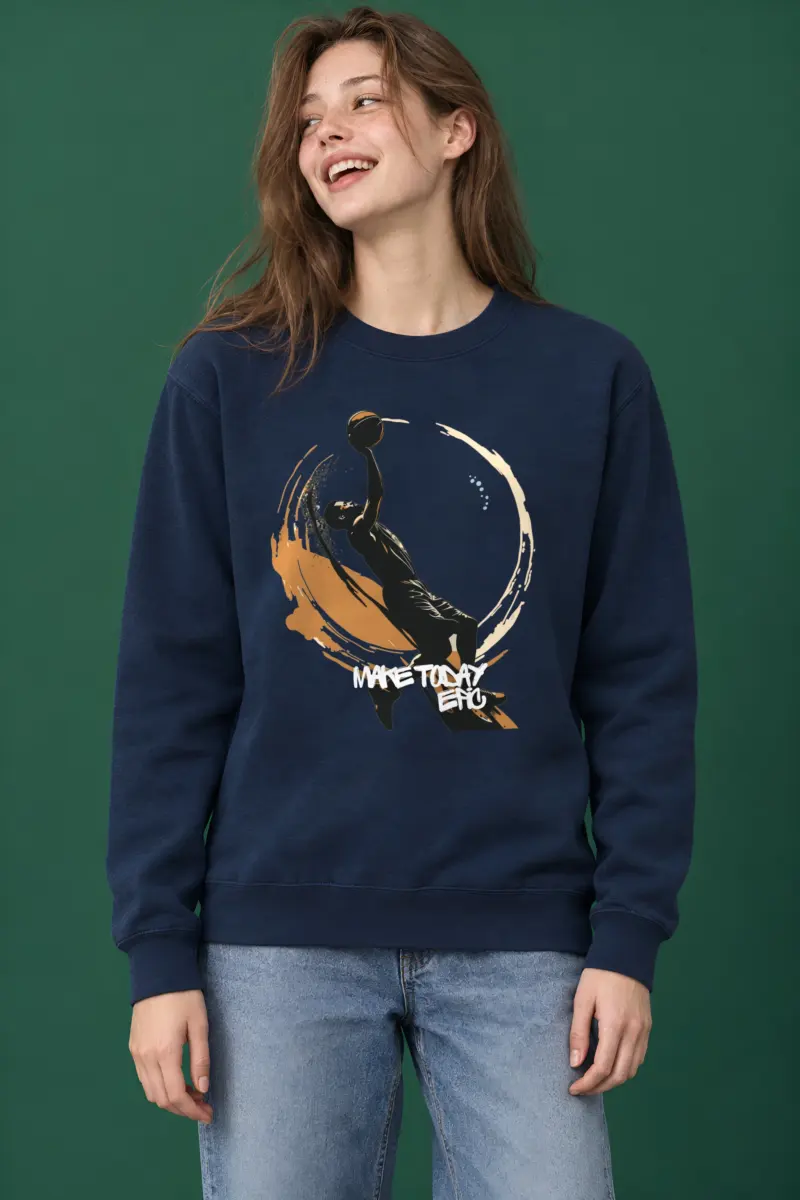 "Make Today Epic" Heavy Blend Unisex Crewneck Sweatshirt