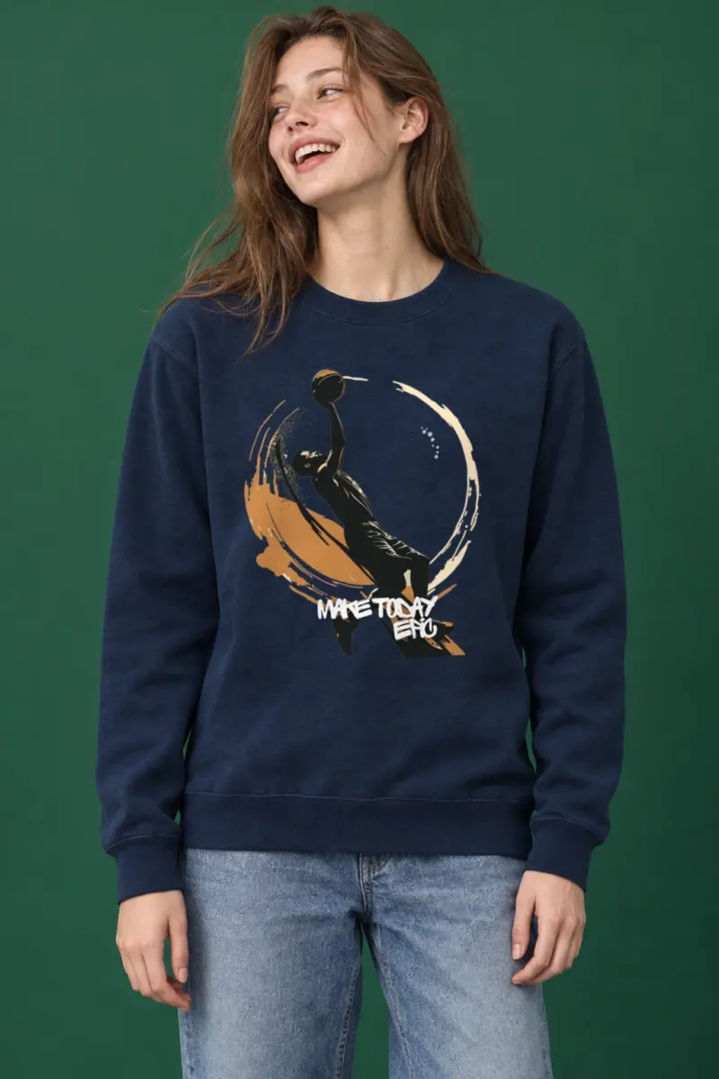 "Make Today Epic" Heavy Blend Unisex Crewneck Sweatshirt