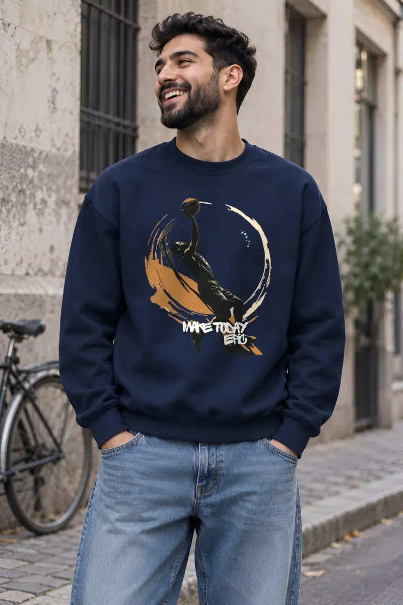 "Make Today Epic" Heavy Blend Unisex Crewneck Sweatshirt