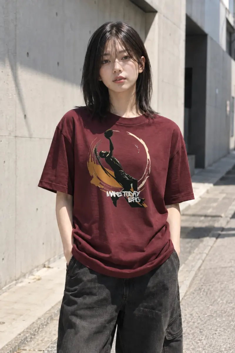 "Make Today Epic" Heavyweight Unisex Crewneck T-shirt | Gildan 5000