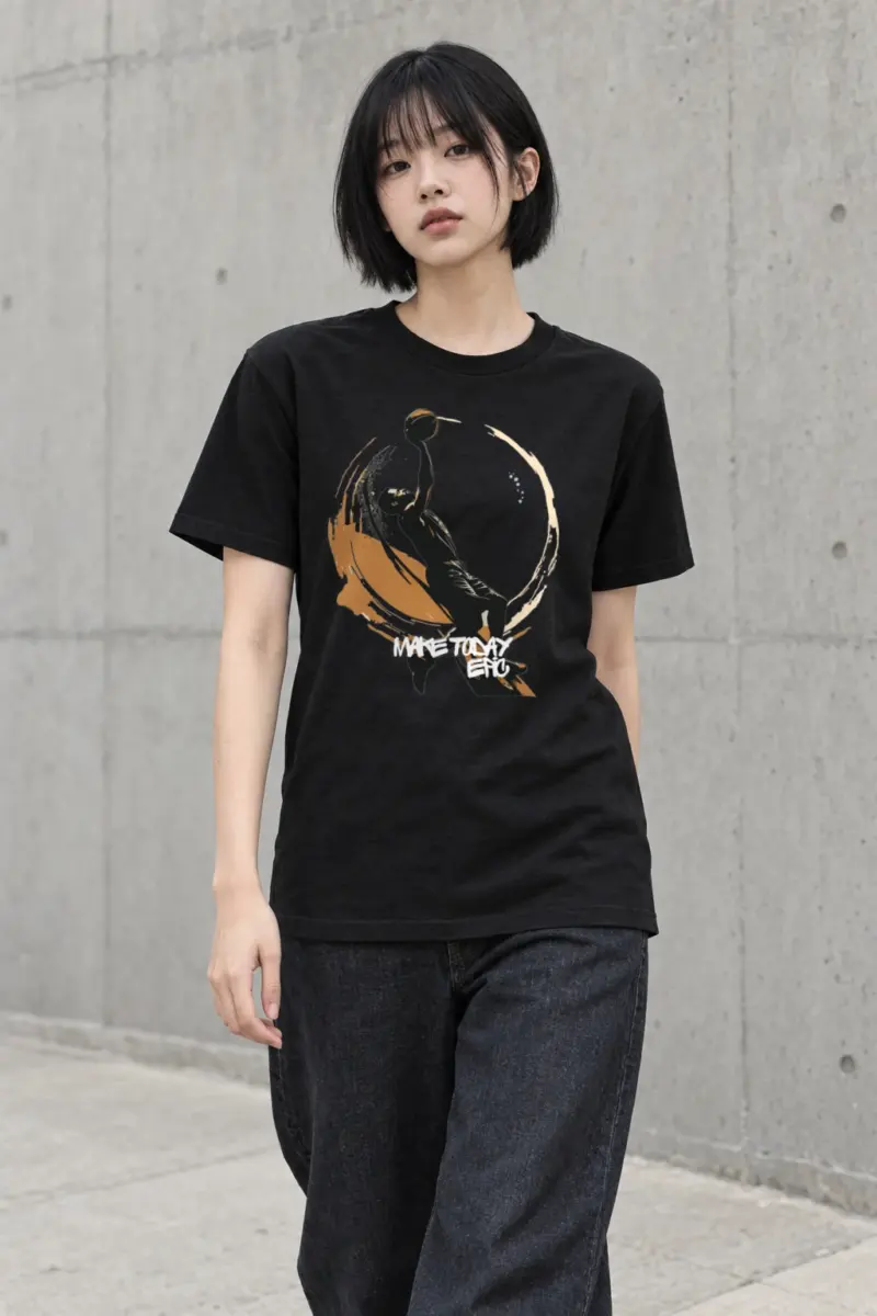 "Make Today Epic" Heavyweight Unisex Crewneck T-shirt | Gildan 5000