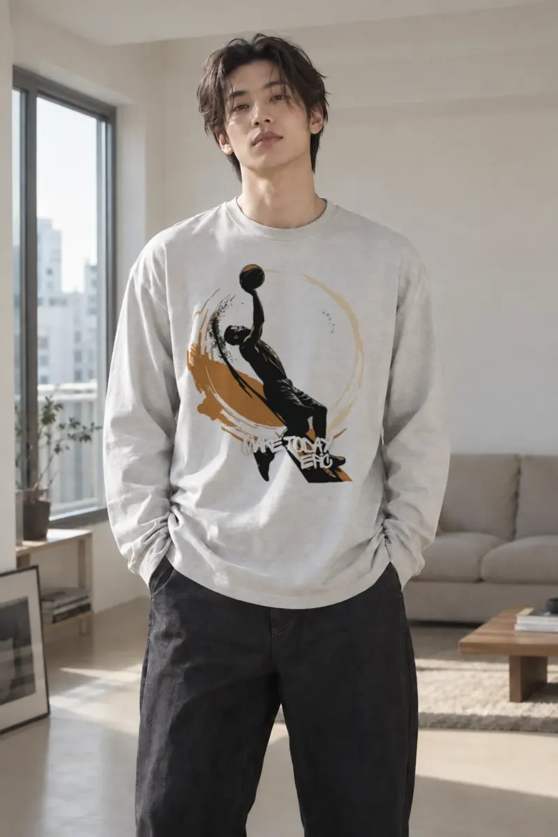 "Make Today Epic" Unisex Longsleeve T-shirt | Gildan 2400