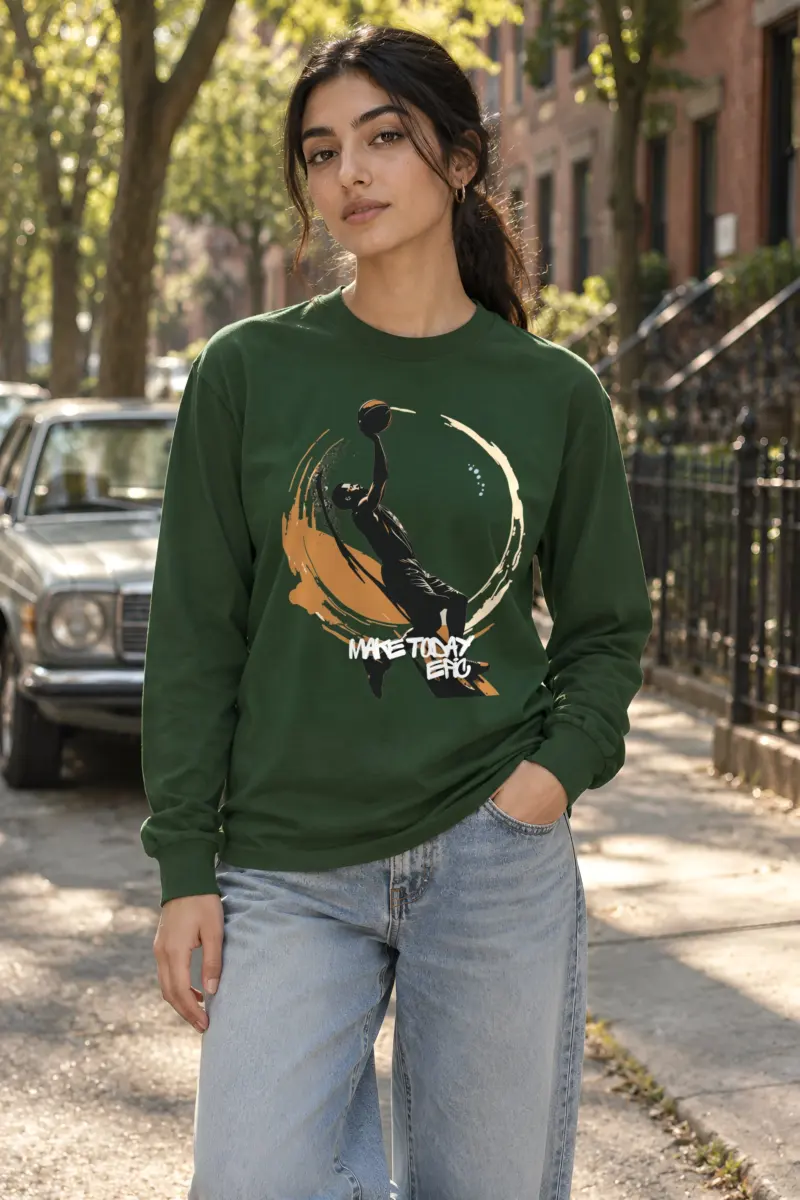 "Make Today Epic" Unisex Longsleeve T-shirt