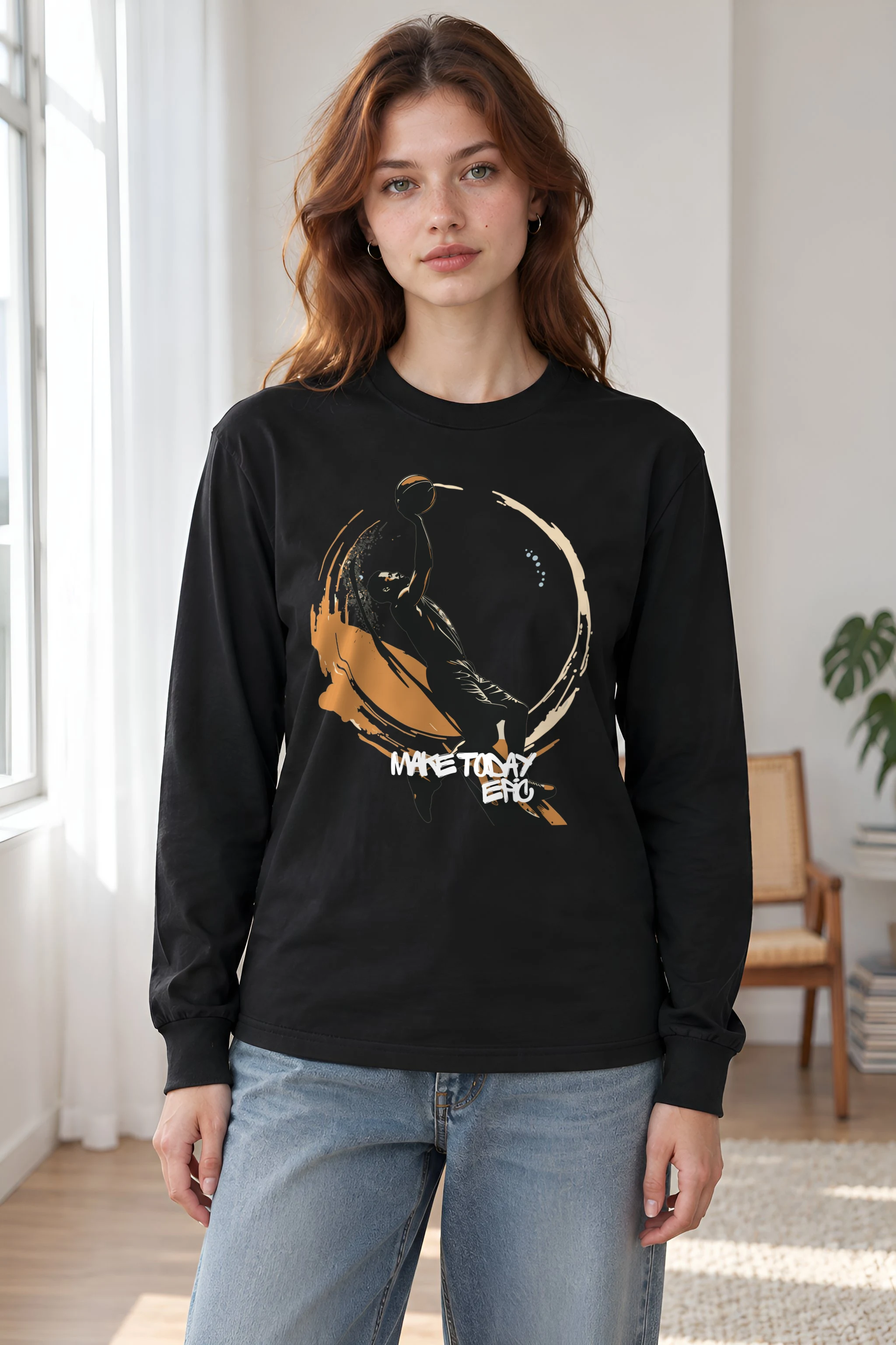 "Make Today Epic" Unisex Longsleeve T-shirt