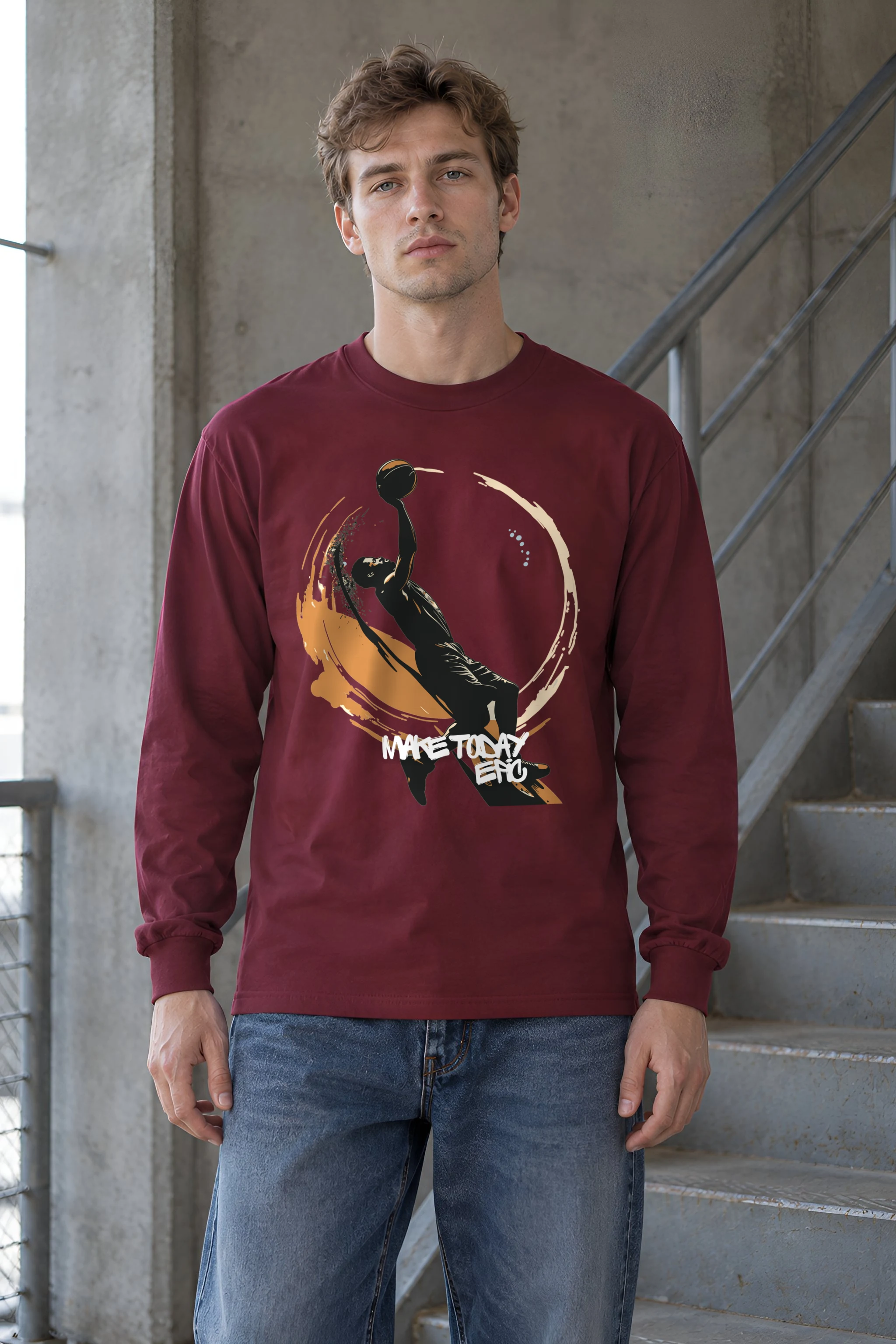 "Make Today Epic" Unisex Longsleeve T-shirt