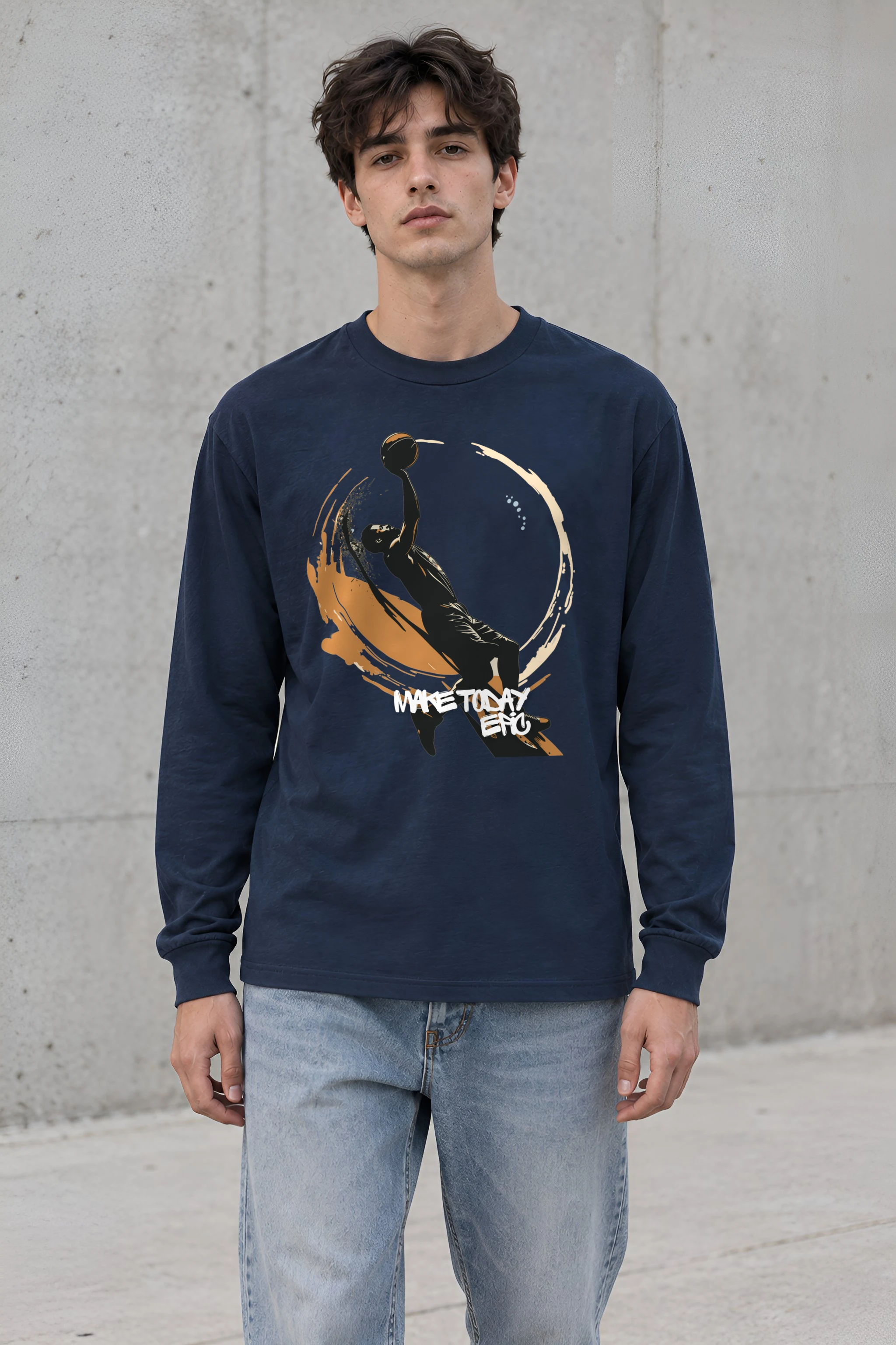 "Make Today Epic" Unisex Longsleeve T-shirt