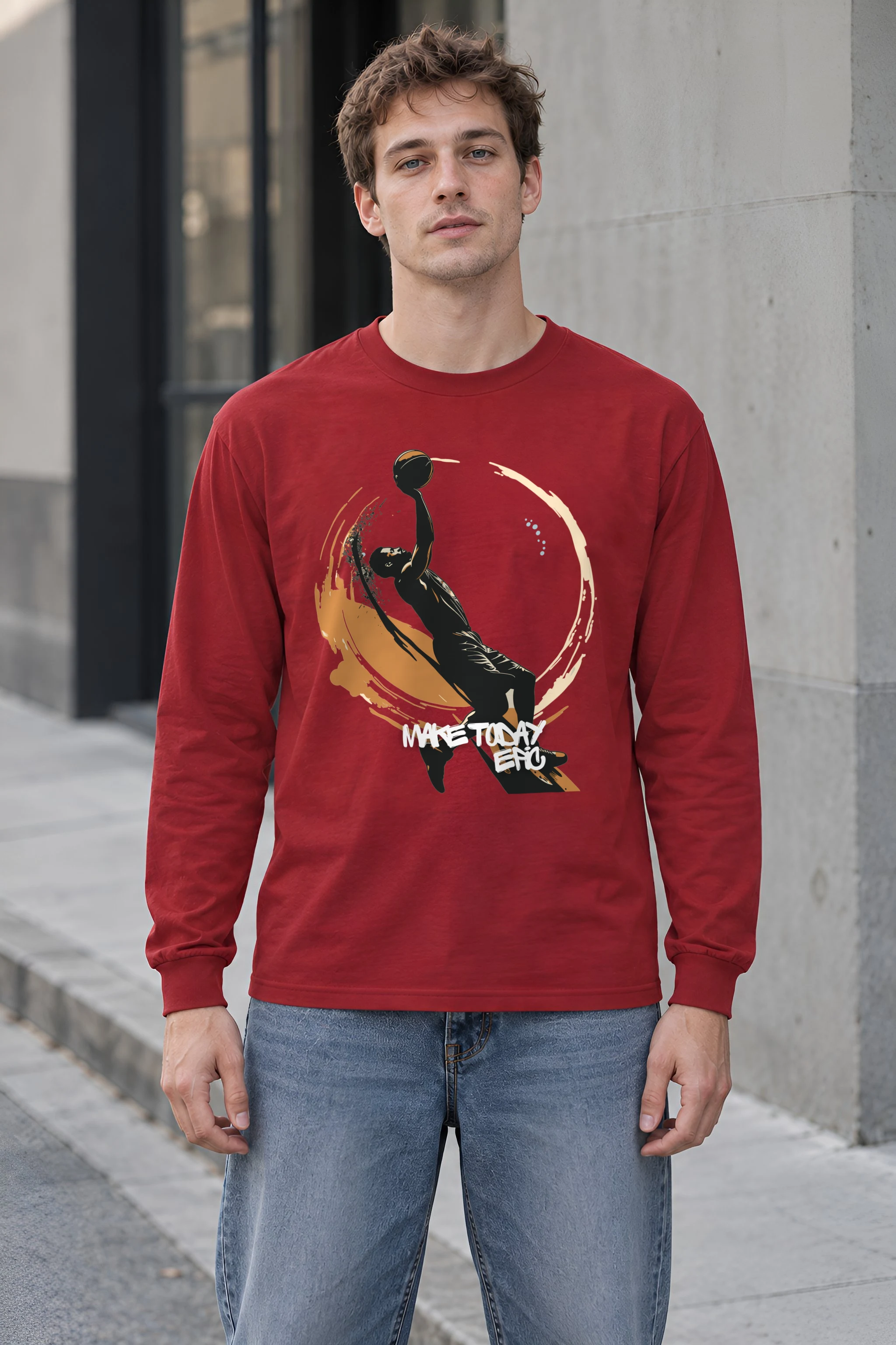 "Make Today Epic" Unisex Longsleeve T-shirt