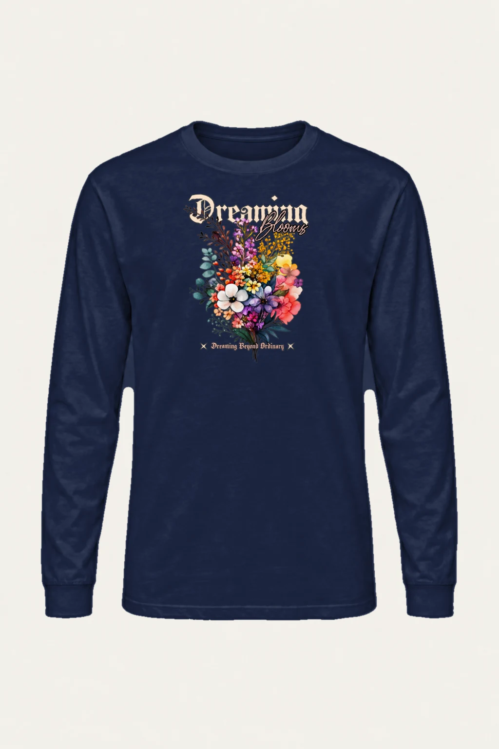 "Mamma Blooms" Unisex Longsleeve T-shirt | Gildan 2400