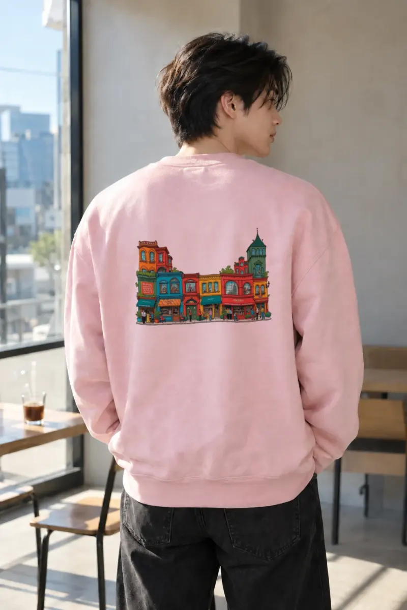 “Market Muse” Heavy Blend Unisex Crewneck Sweatshirt | Gildan 18000
