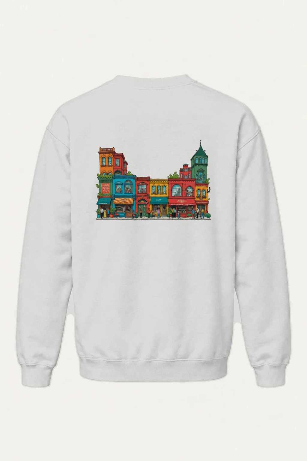"Market Muse" Heavy Blend Unisex Crewneck Sweatshirt | Gildan 18000