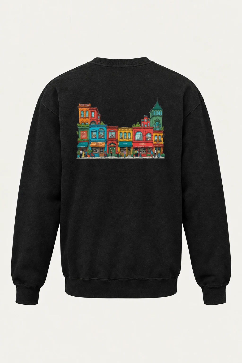 "Market Muse" Heavy Blend Unisex Crewneck Sweatshirt | Gildan 18000