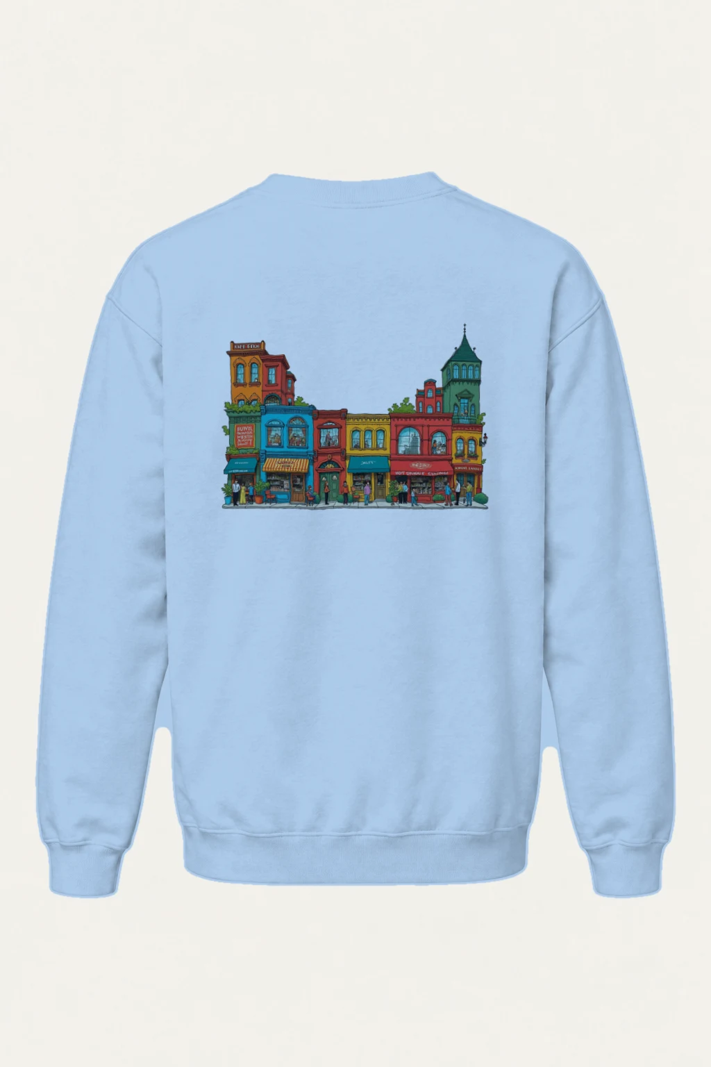 "Market Muse" Heavy Blend Unisex Crewneck Sweatshirt | Gildan 18000