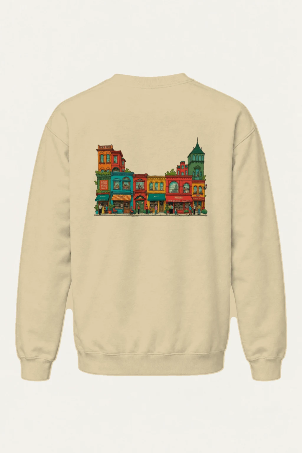 "Market Muse" Heavy Blend Unisex Crewneck Sweatshirt | Gildan 18000