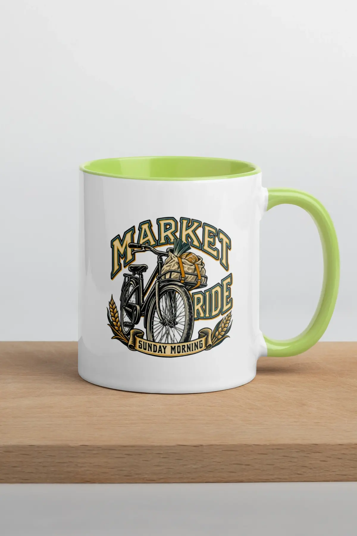 "Market Ride Sunday Morning" 11oz Ceramic Mug