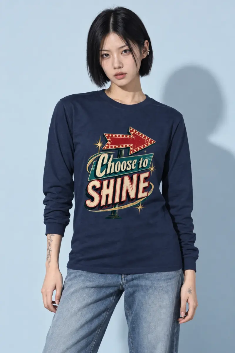 "Marquee Arrow" Unisex Longsleeve T-shirt