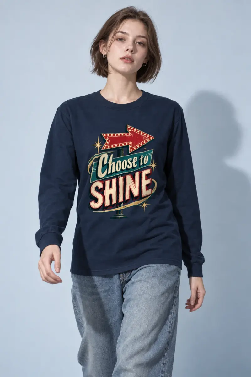 "Marquee Arrow" Unisex Longsleeve T-shirt
