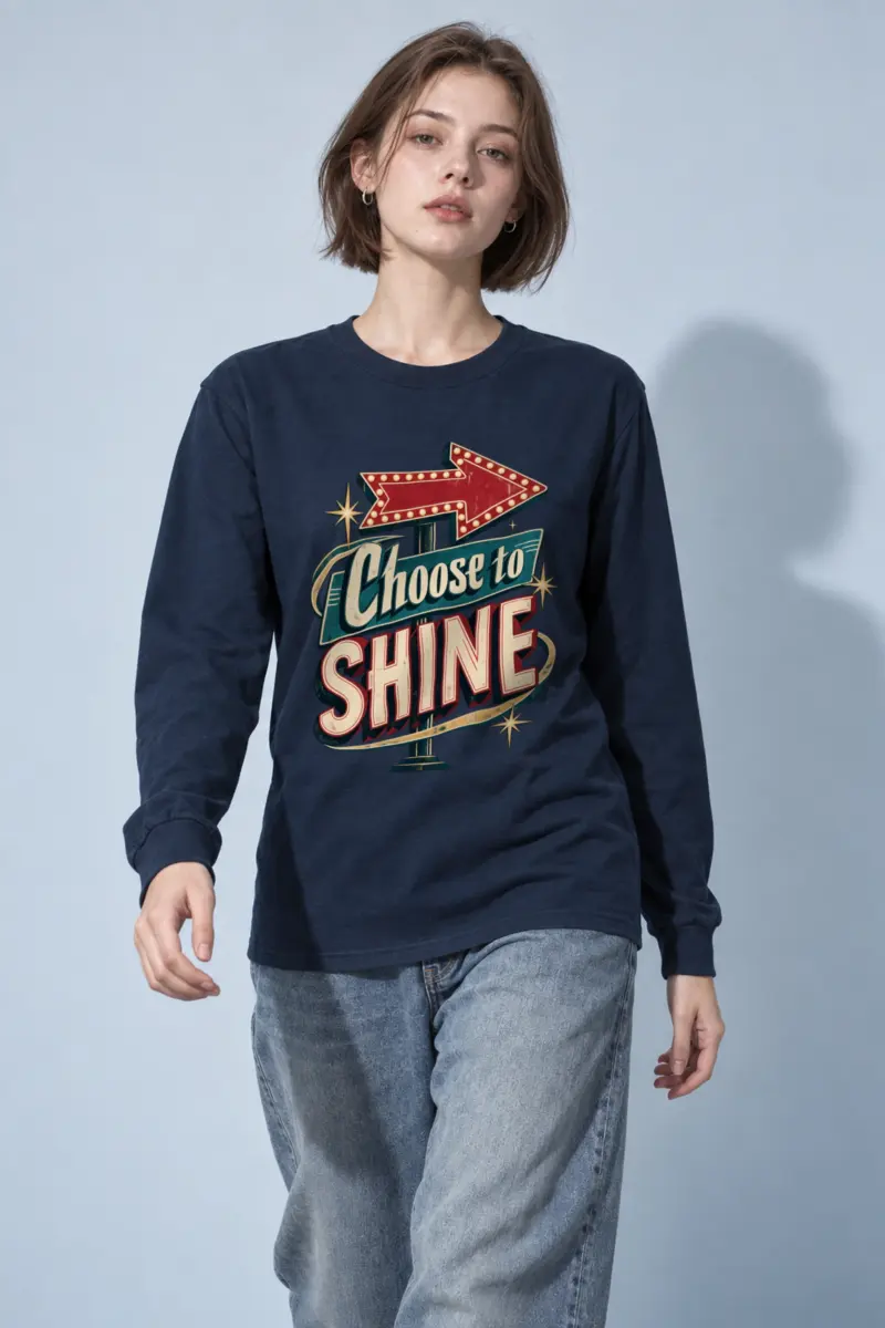 "Marquee Arrow" Unisex Longsleeve T-shirt