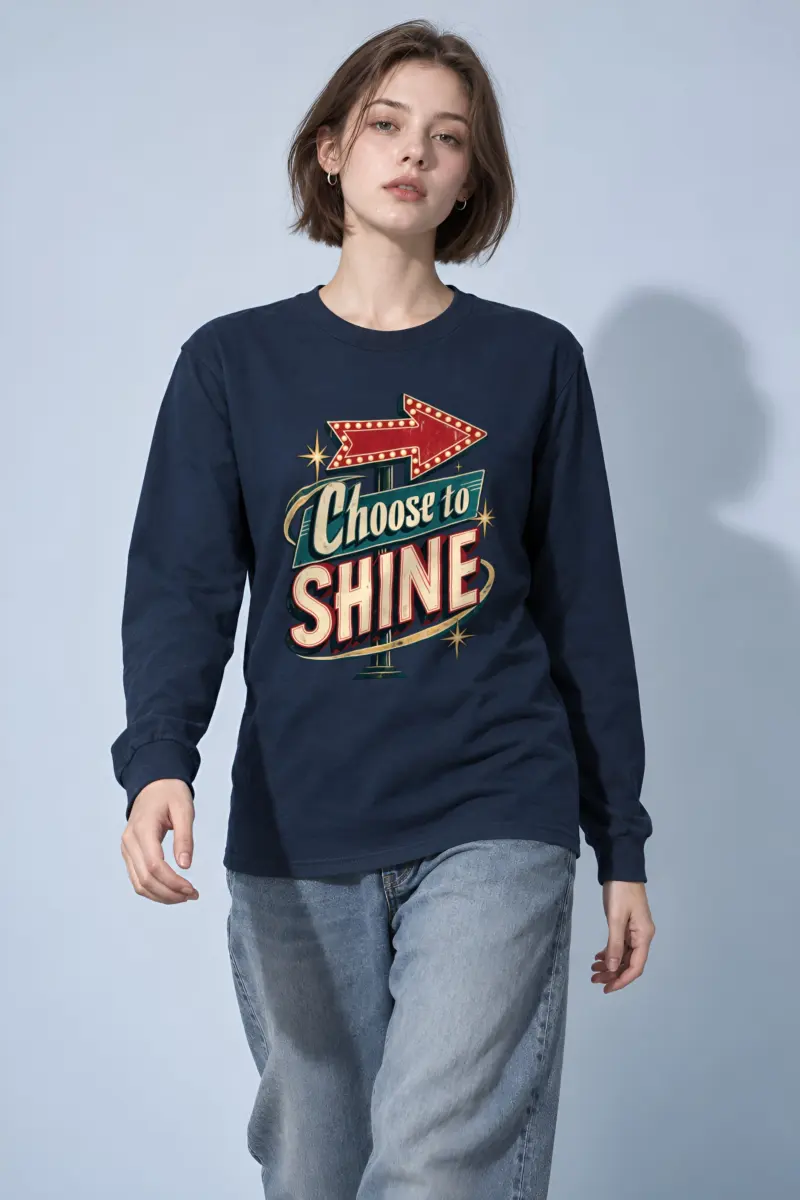 "Marquee Arrow" Unisex Longsleeve T-shirt