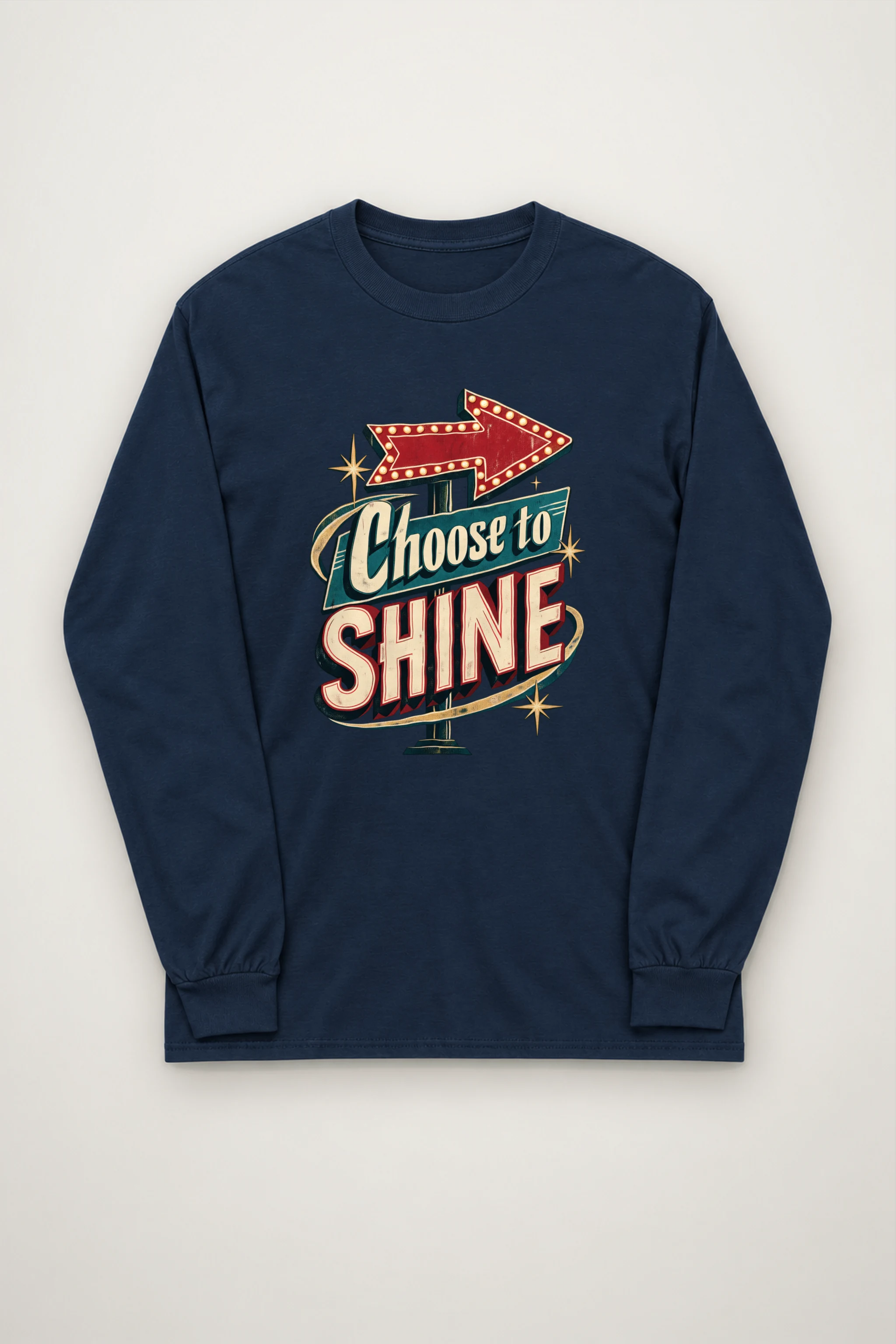 "Marquee Arrow" Unisex Longsleeve T-shirt