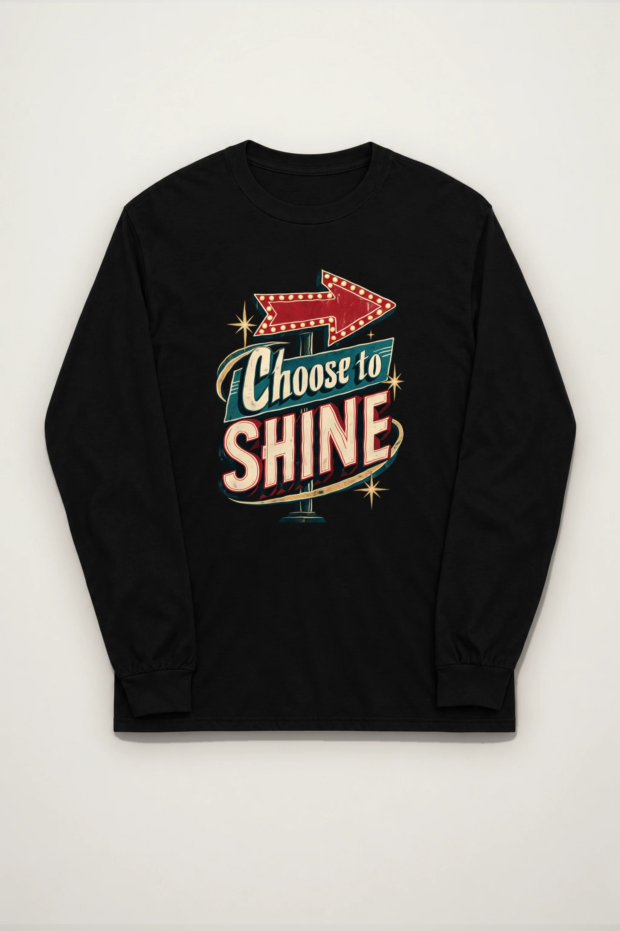 "Marquee Arrow" Unisex Longsleeve T-shirt