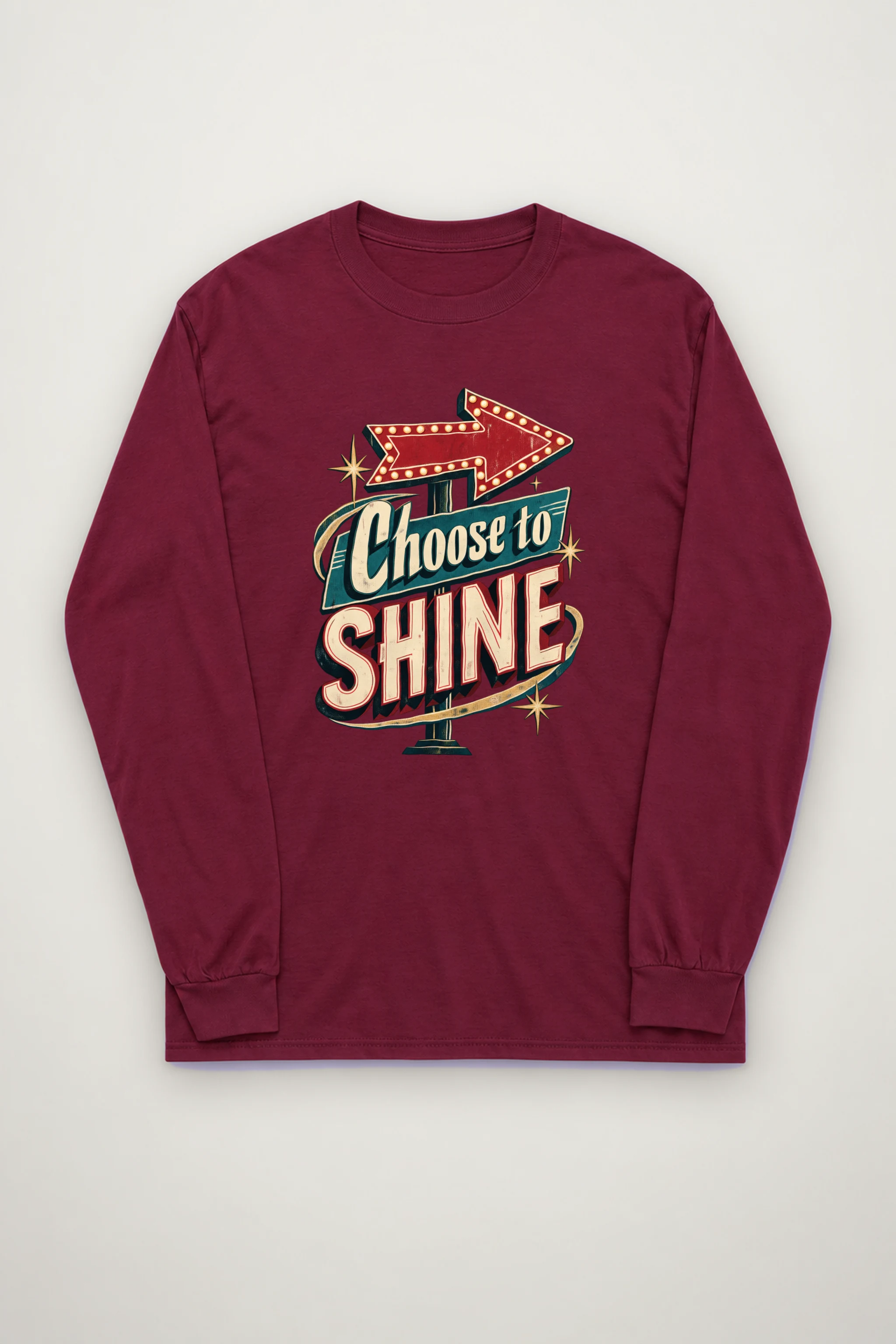 "Marquee Arrow" Unisex Longsleeve T-shirt