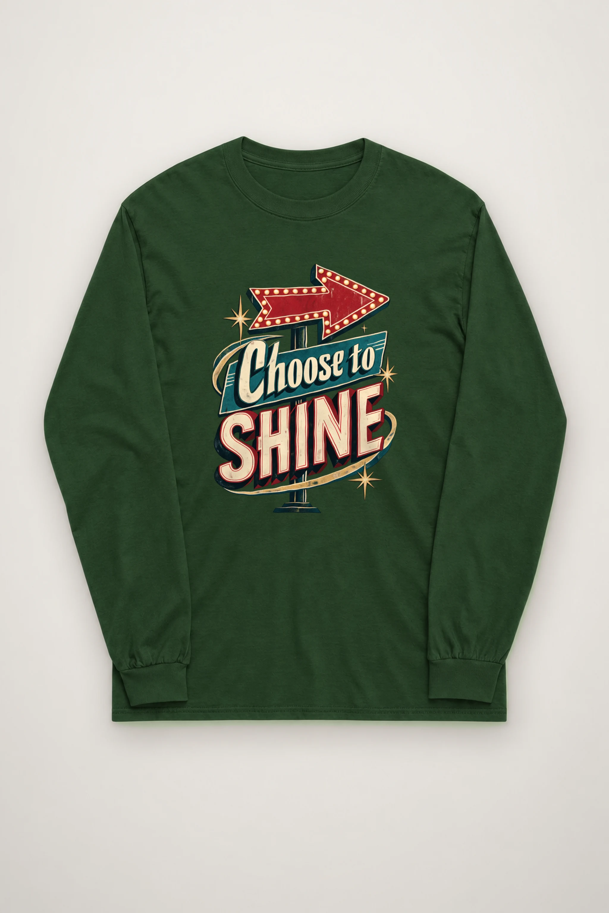 "Marquee Arrow" Unisex Longsleeve T-shirt