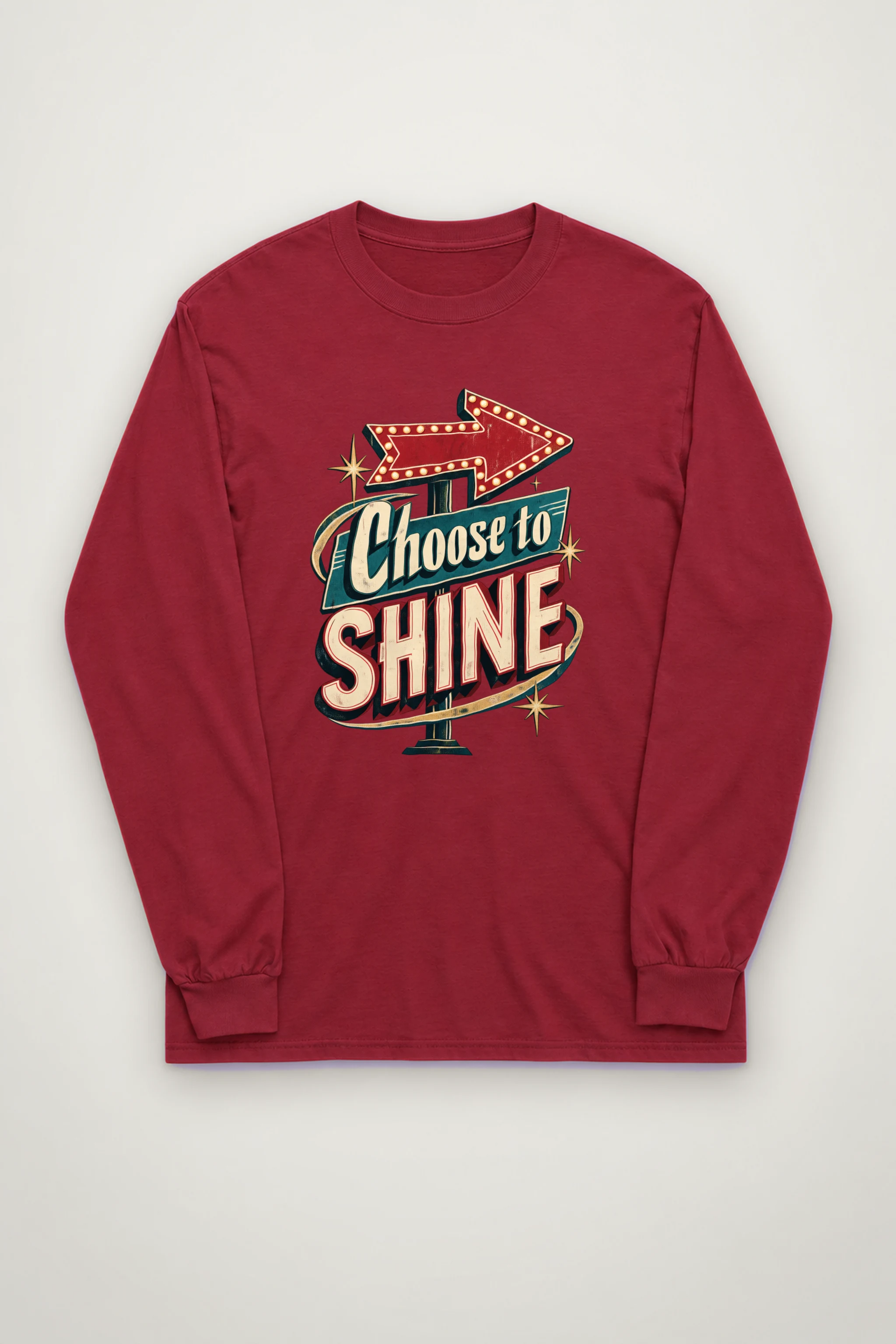 "Marquee Arrow" Unisex Longsleeve T-shirt