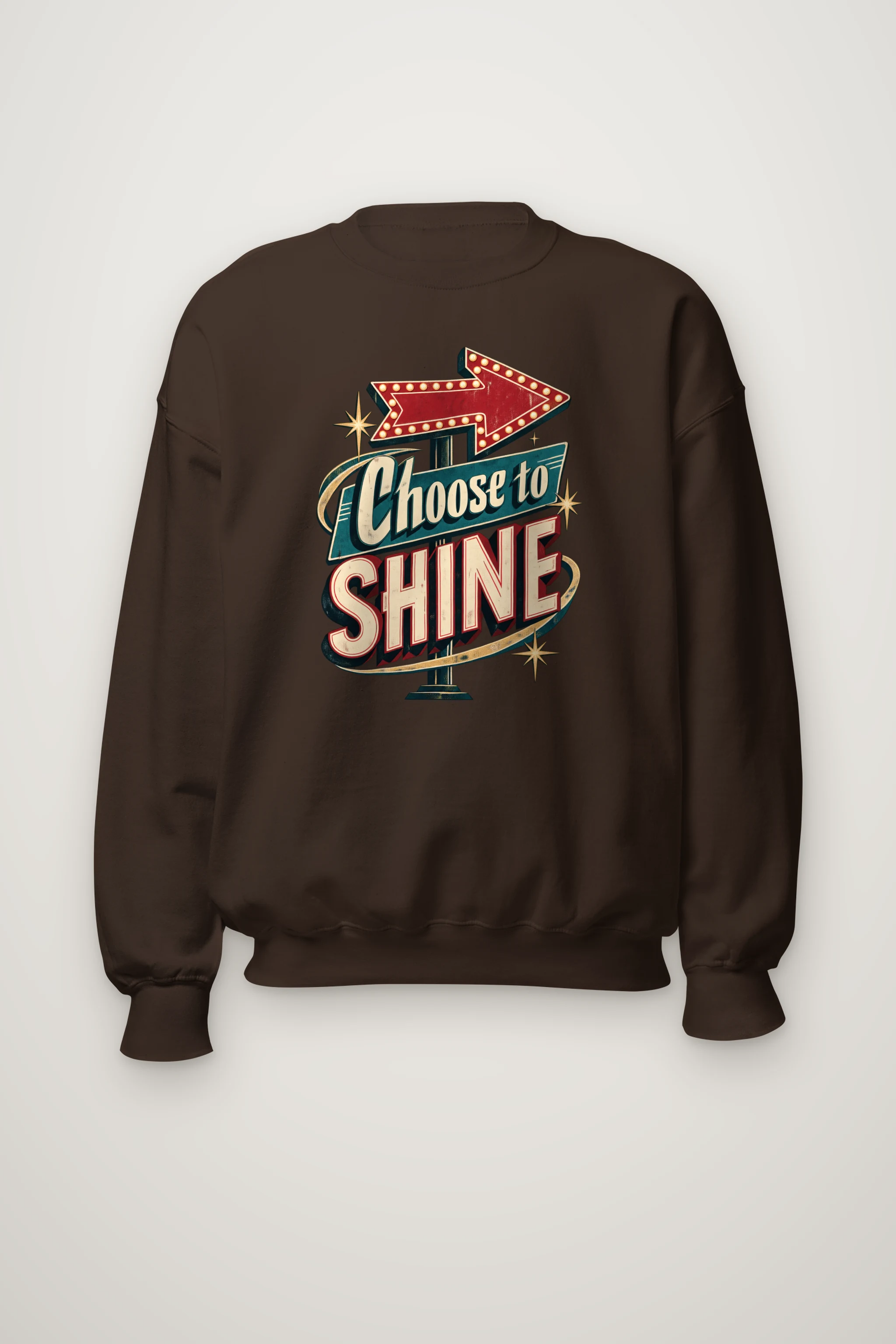 "Marquee Star Arrow" Heavy Blend Unisex Crewneck Sweatshirt