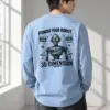 "Martian Threat Robot" Unisex Longsleeve T-shirt | Gildan 2400
