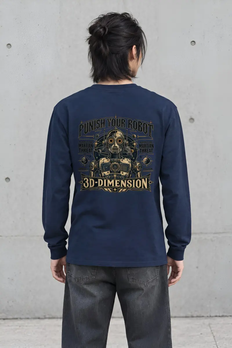 "Martian Threat" Unisex Longsleeve T-shirt