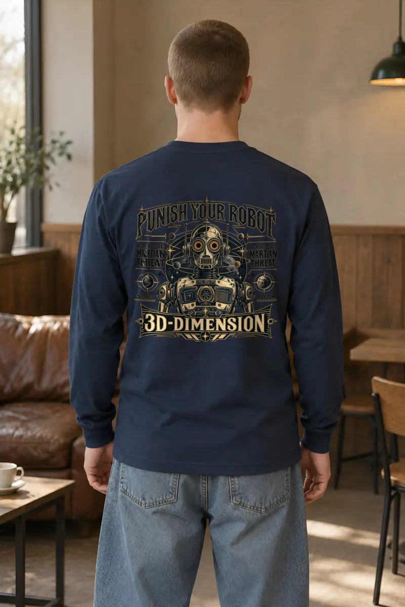 "Martian Threat" Unisex Longsleeve T-shirt