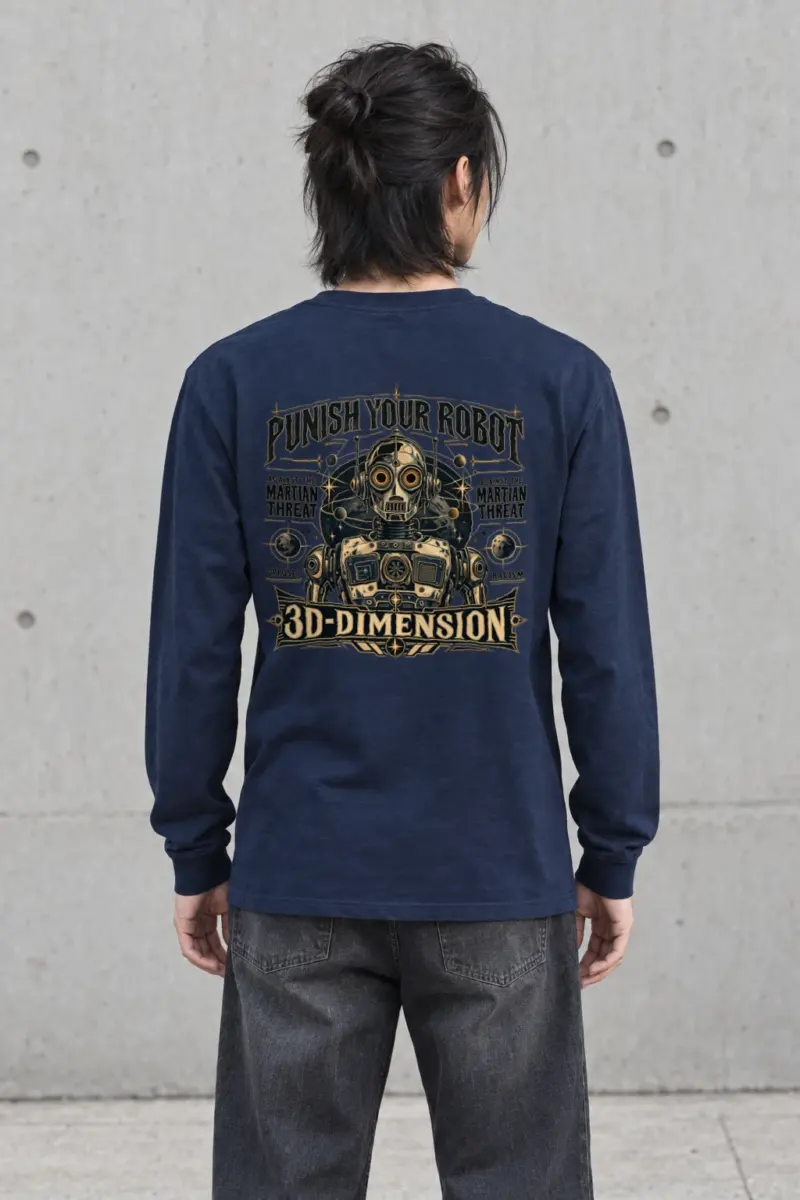 "Martian Threat" Unisex Longsleeve T-shirt
