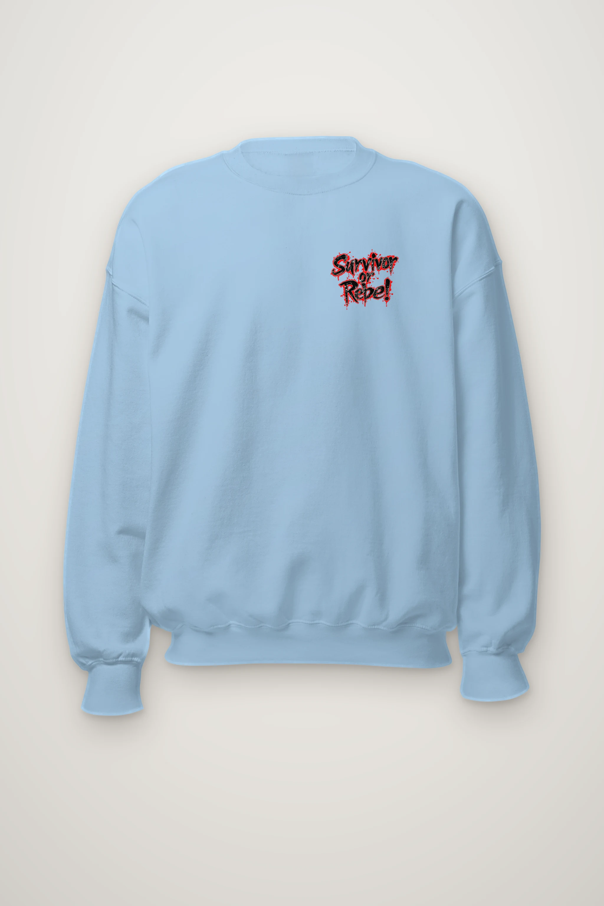 "Masked Tactical Survivor" Heavy Blend Unisex Crewneck Sweatshirt