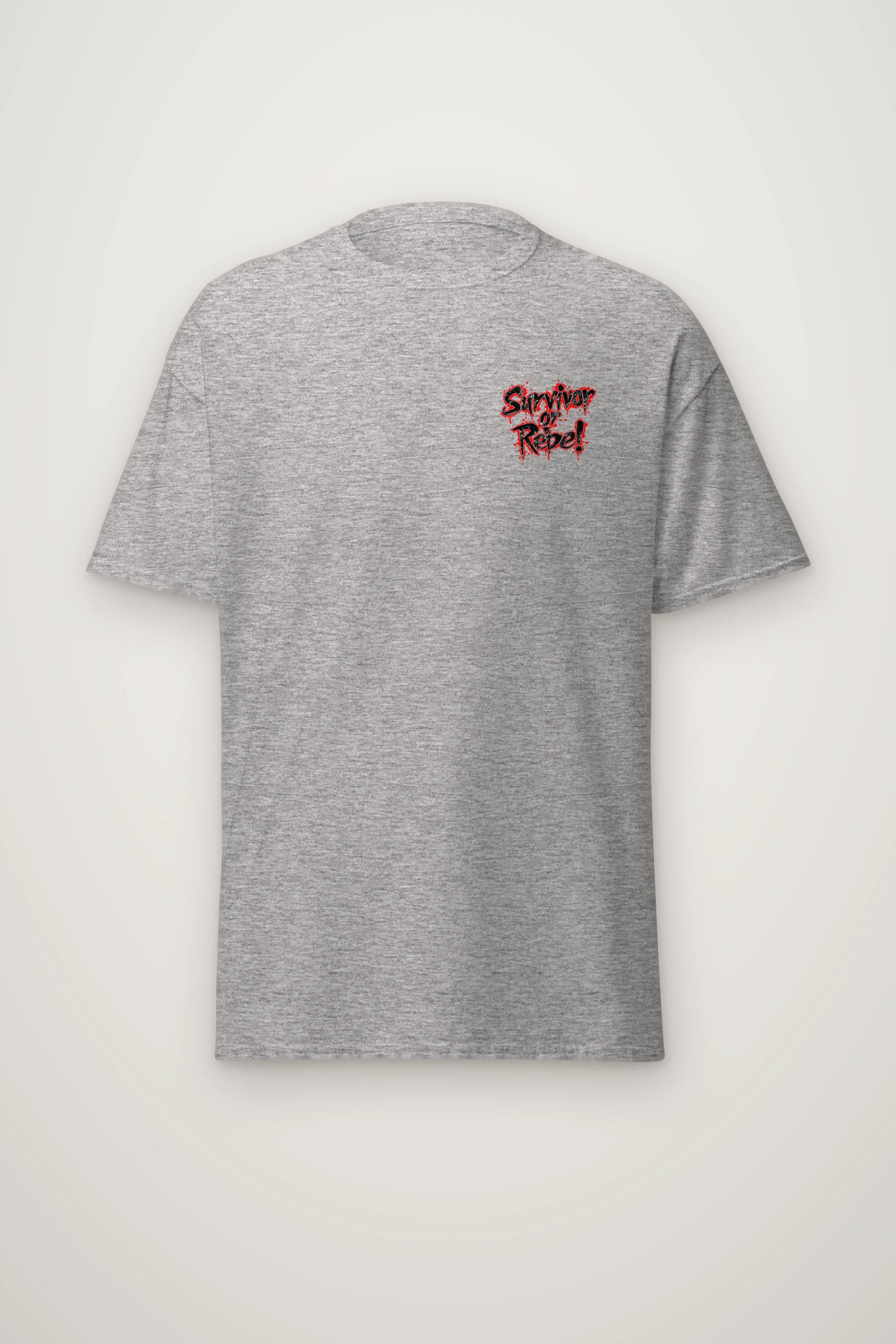 "Masked Tactical Survivor" Heavyweight Unisex Crewneck T-shirt