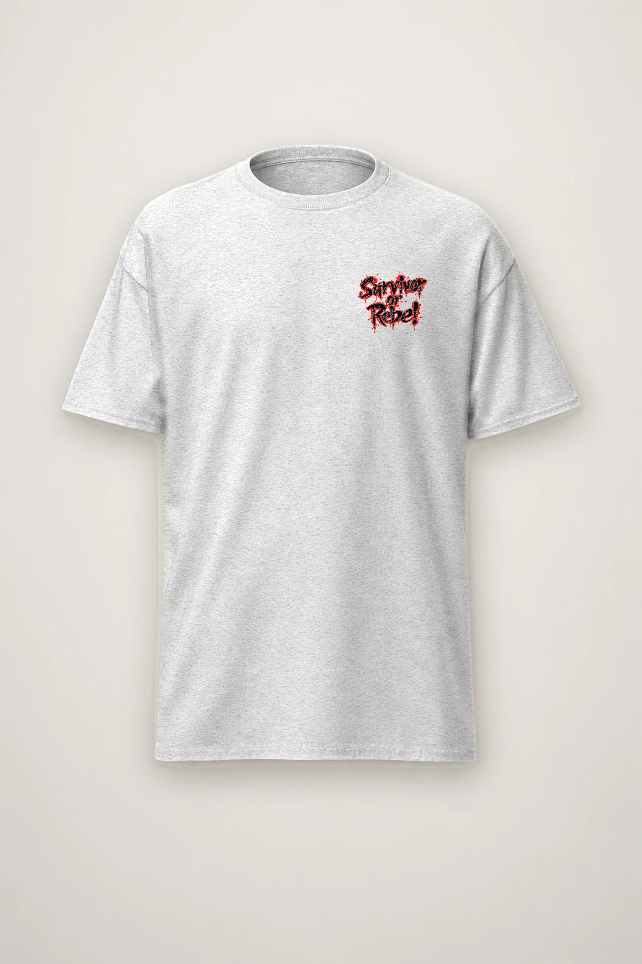 "Masked Tactical Survivor" Heavyweight Unisex Crewneck T-shirt
