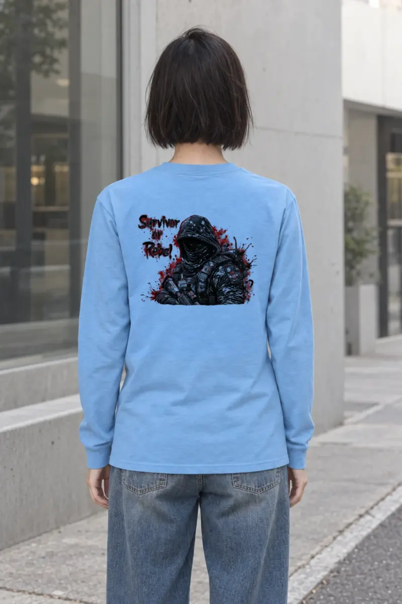 "Masked Tactical Survivor" Unisex Longsleeve T-shirt