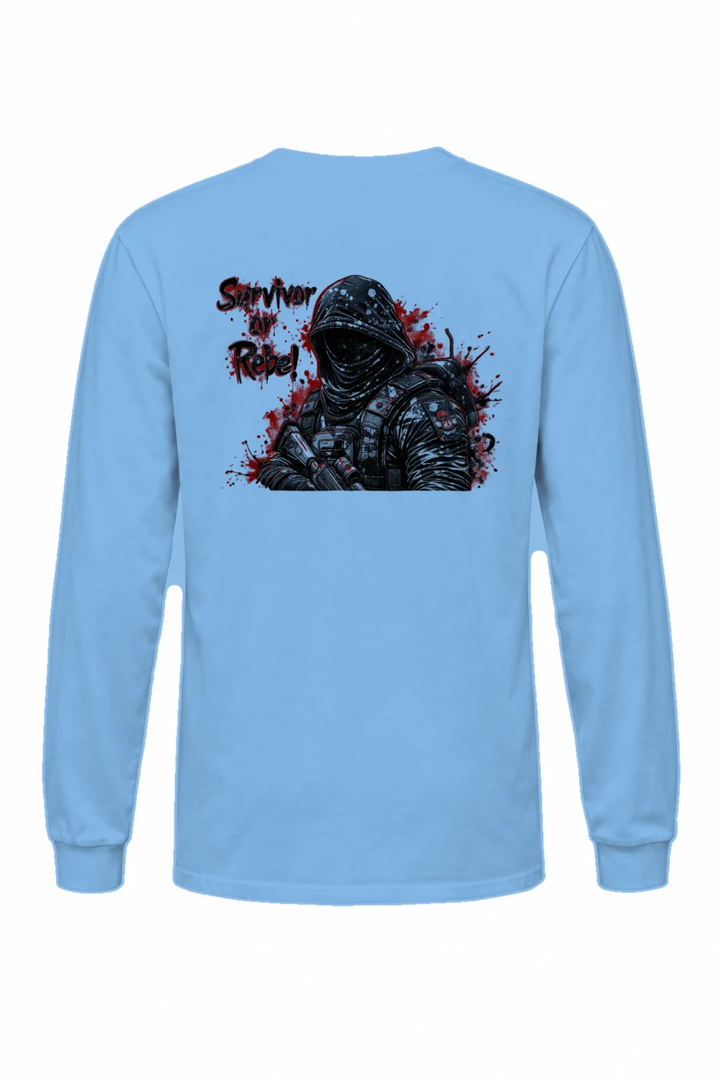 "Masked Tactical Survivor" Unisex Longsleeve T-shirt | Gildan 2400