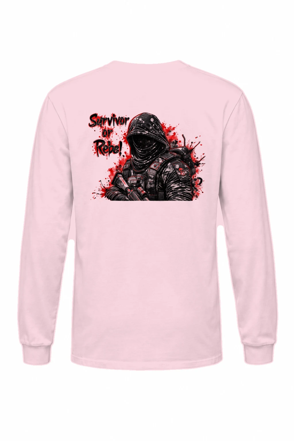 "Masked Tactical Survivor" Unisex Longsleeve T-shirt | Gildan 2400