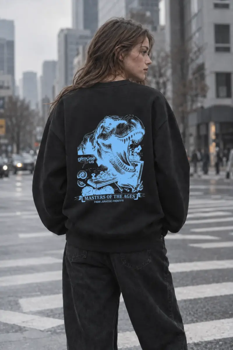"Masters of the Ages" Unisex Sponge Fleece Crewneck Sweatshirt | Bella + Canvas 3901