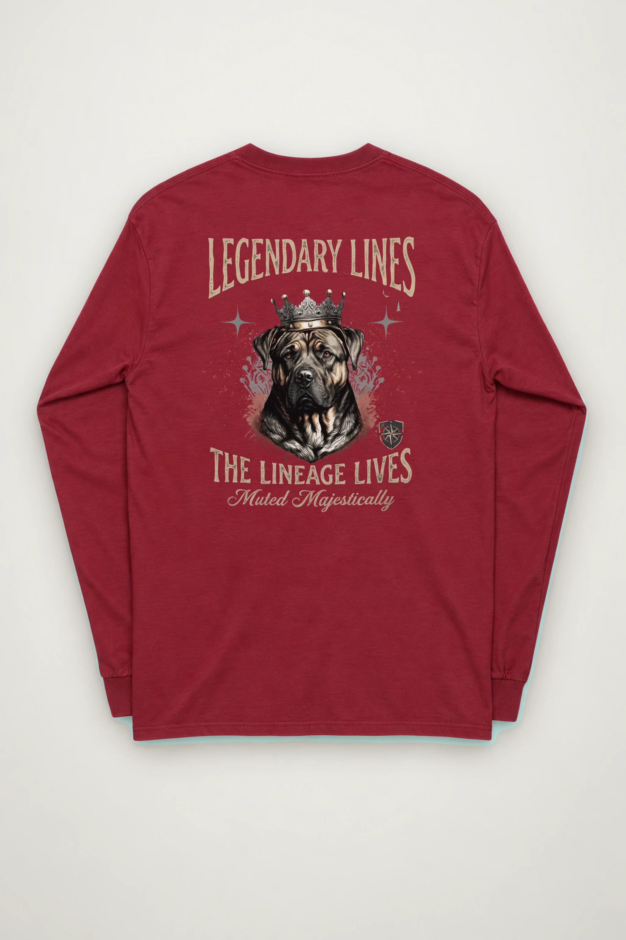 "Mastiff Majesty" Unisex Longsleeve T-shirt