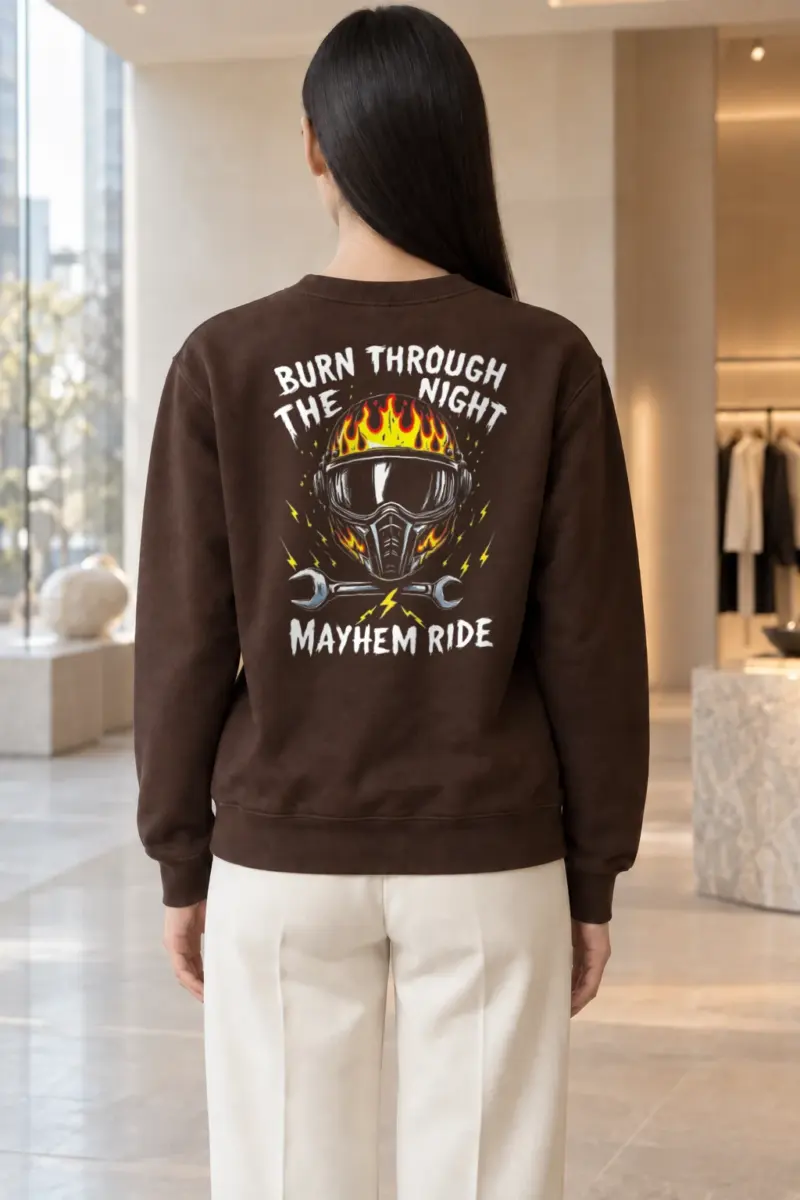 "Mayhem Ride" Heavy Blend Unisex Crewneck Sweatshirt | Gildan 18000