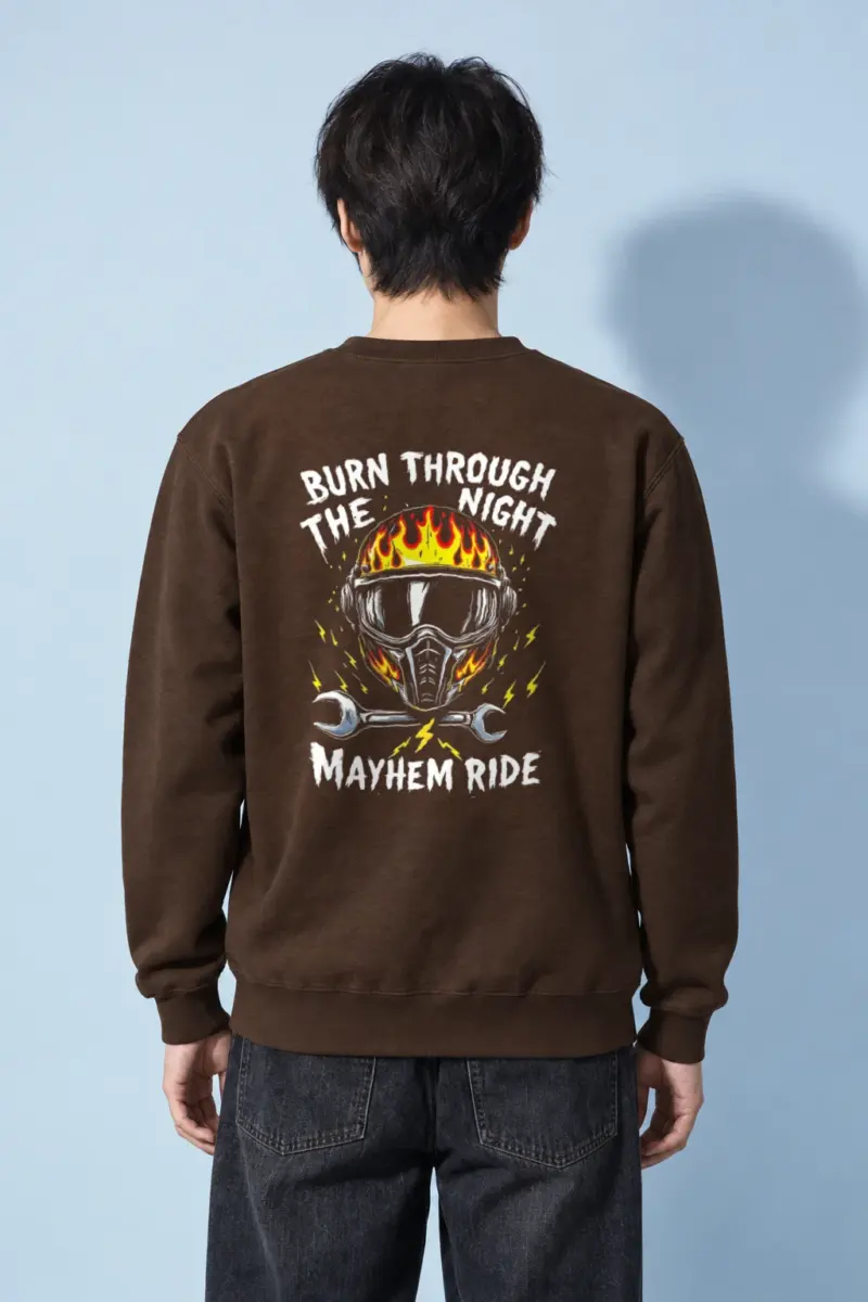 "Mayhem Ride" Heavy Blend Unisex Crewneck Sweatshirt