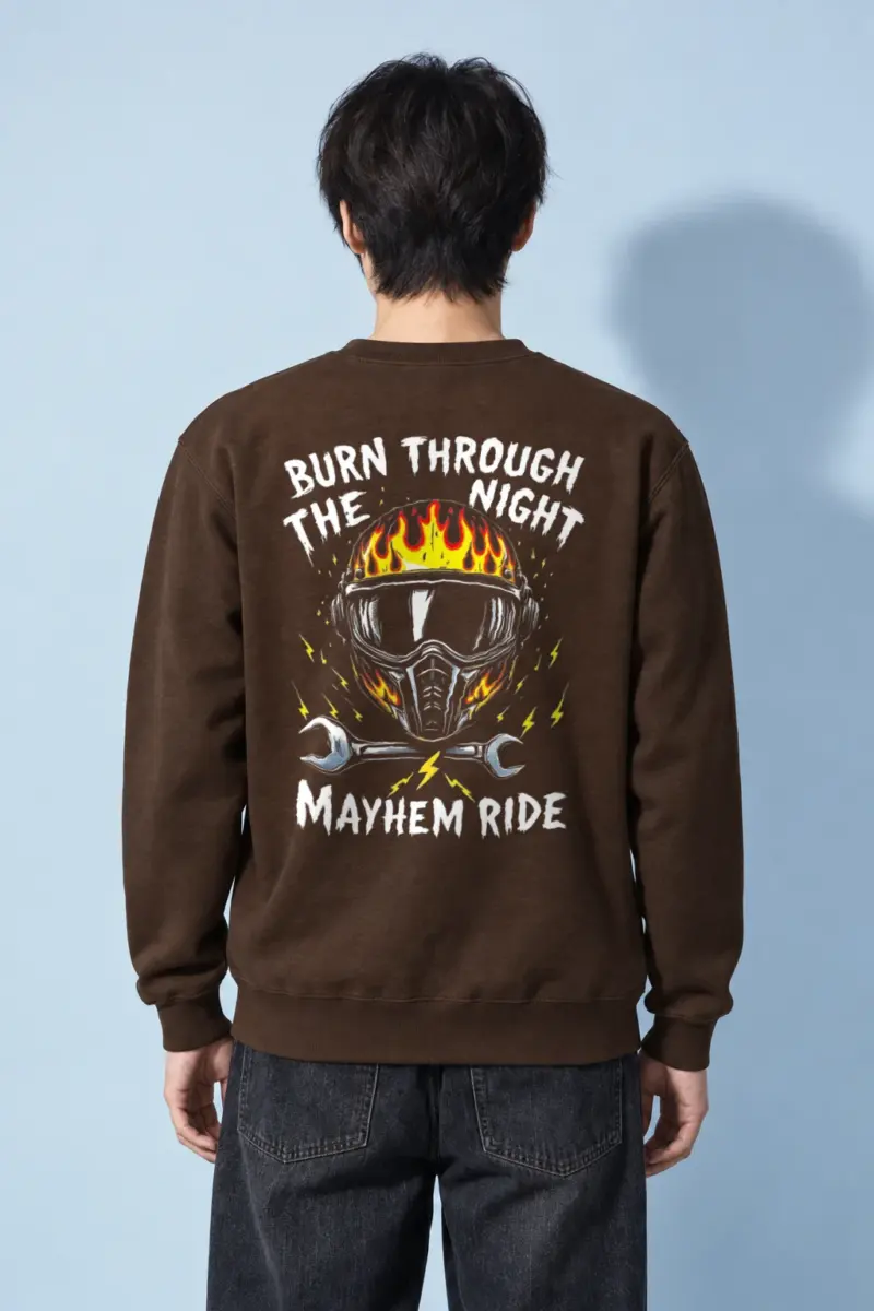 "Mayhem Ride" Heavy Blend Unisex Crewneck Sweatshirt